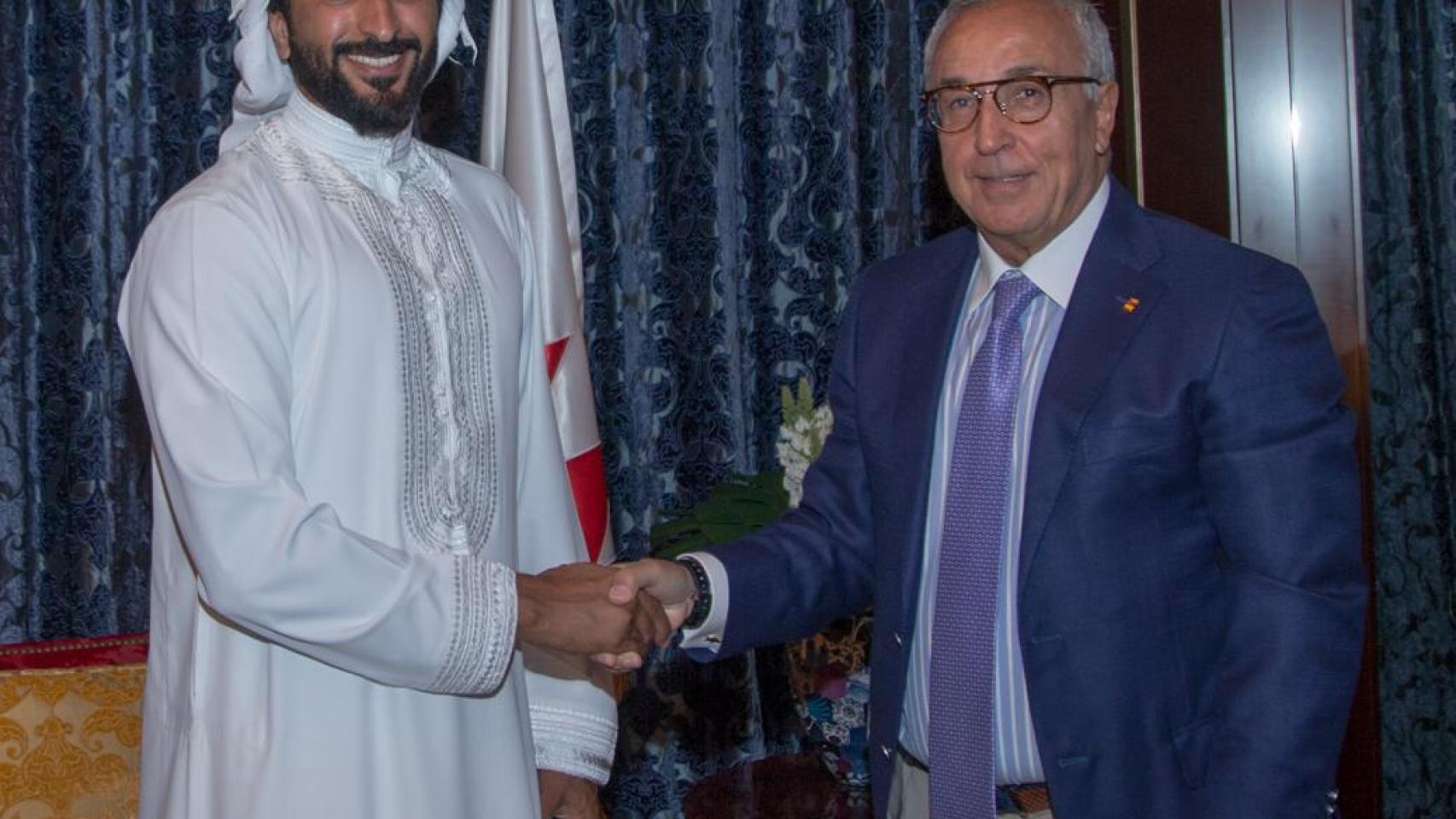 El COE firma un acuerdo de colaboración con el Comité Olímpico de Bahrein. Foto: Twitter (COE_es)