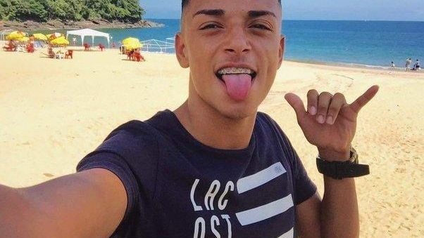 Ewerton Rodrigues, futbolista asesinado a cuchilladas en Brasil. Foto: Redes sociales