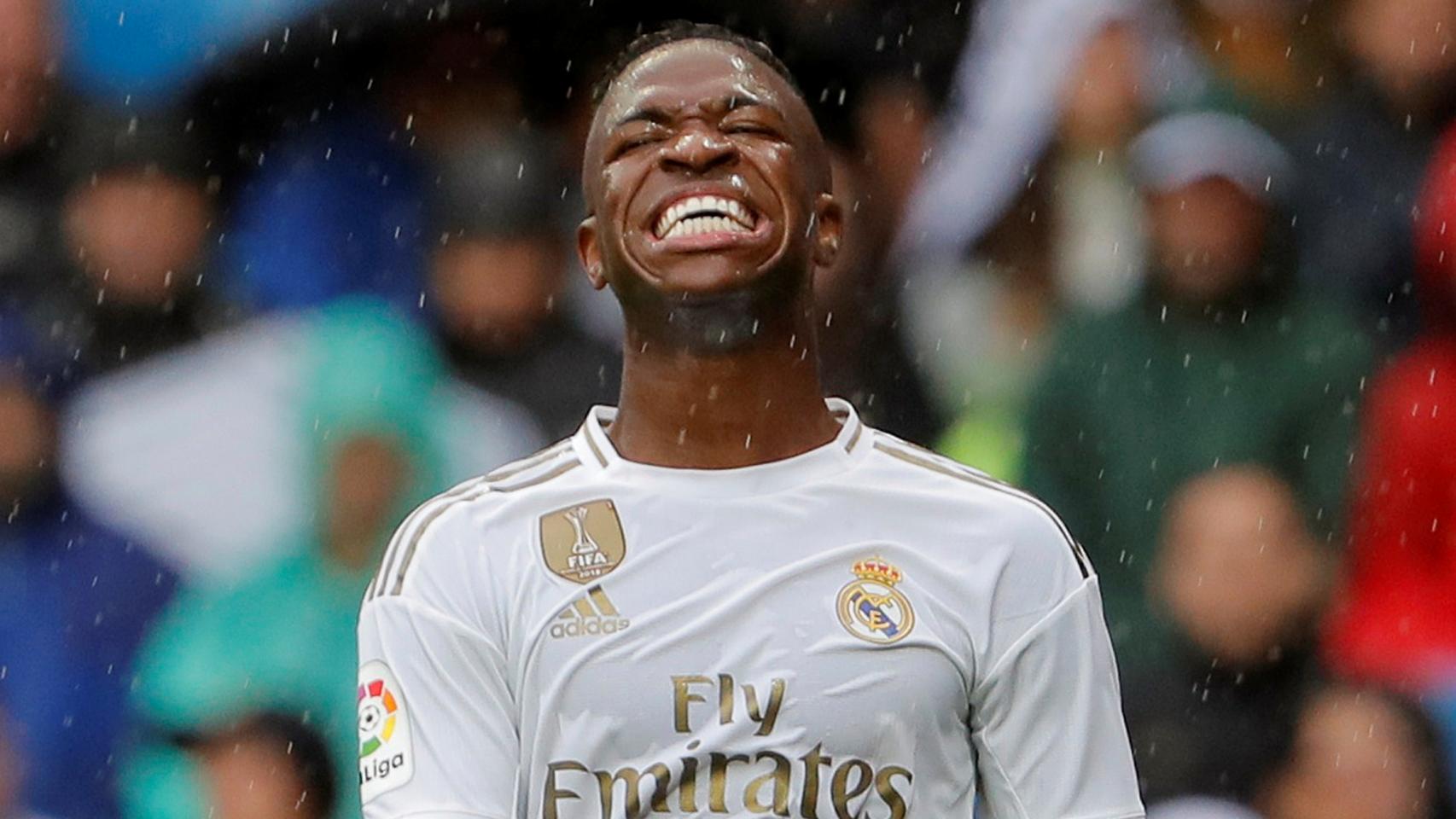 Vinicius Júnior, en un partido del Real Madrid