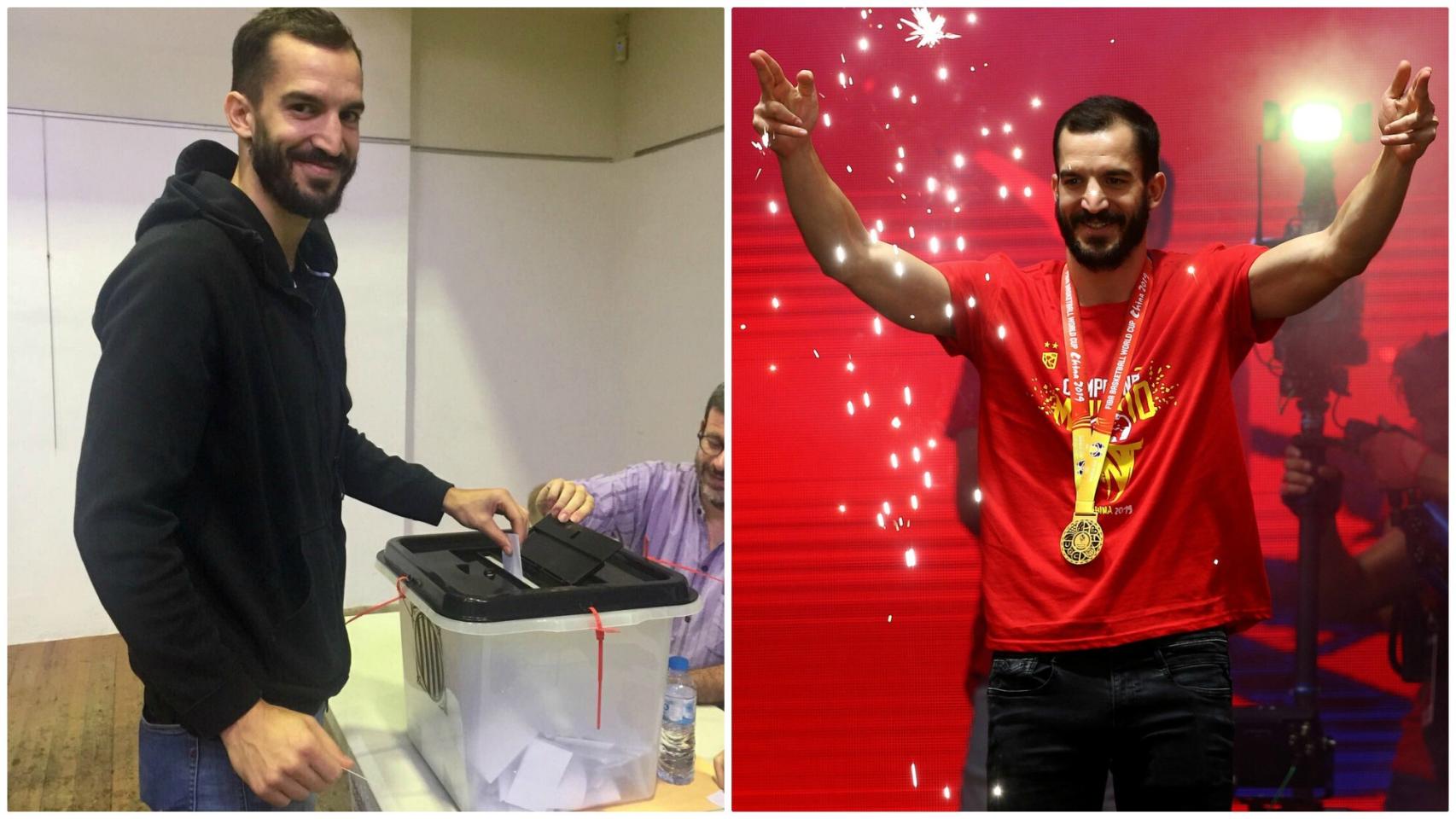 Pau Ribas, de participar en el 1-O a campeón del mundo con España