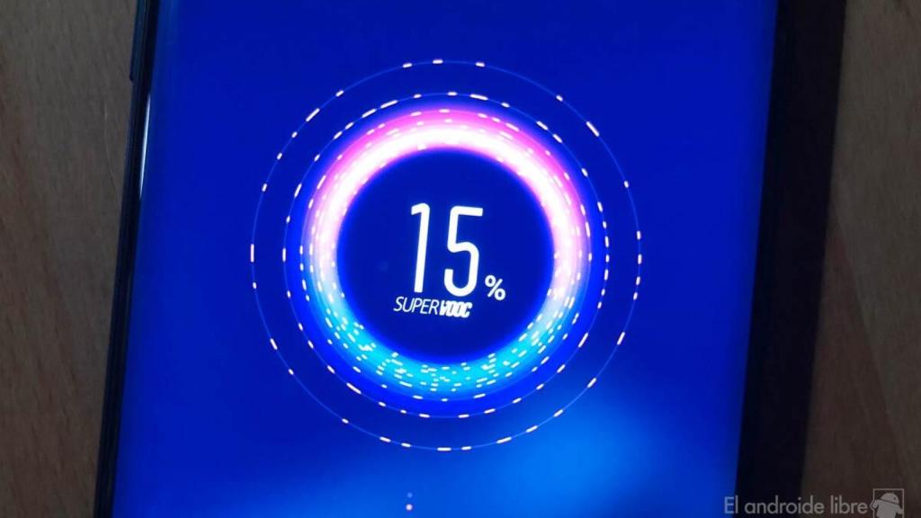 Carga rápida en un móvil