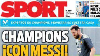 Portada Sport (17/09/19)