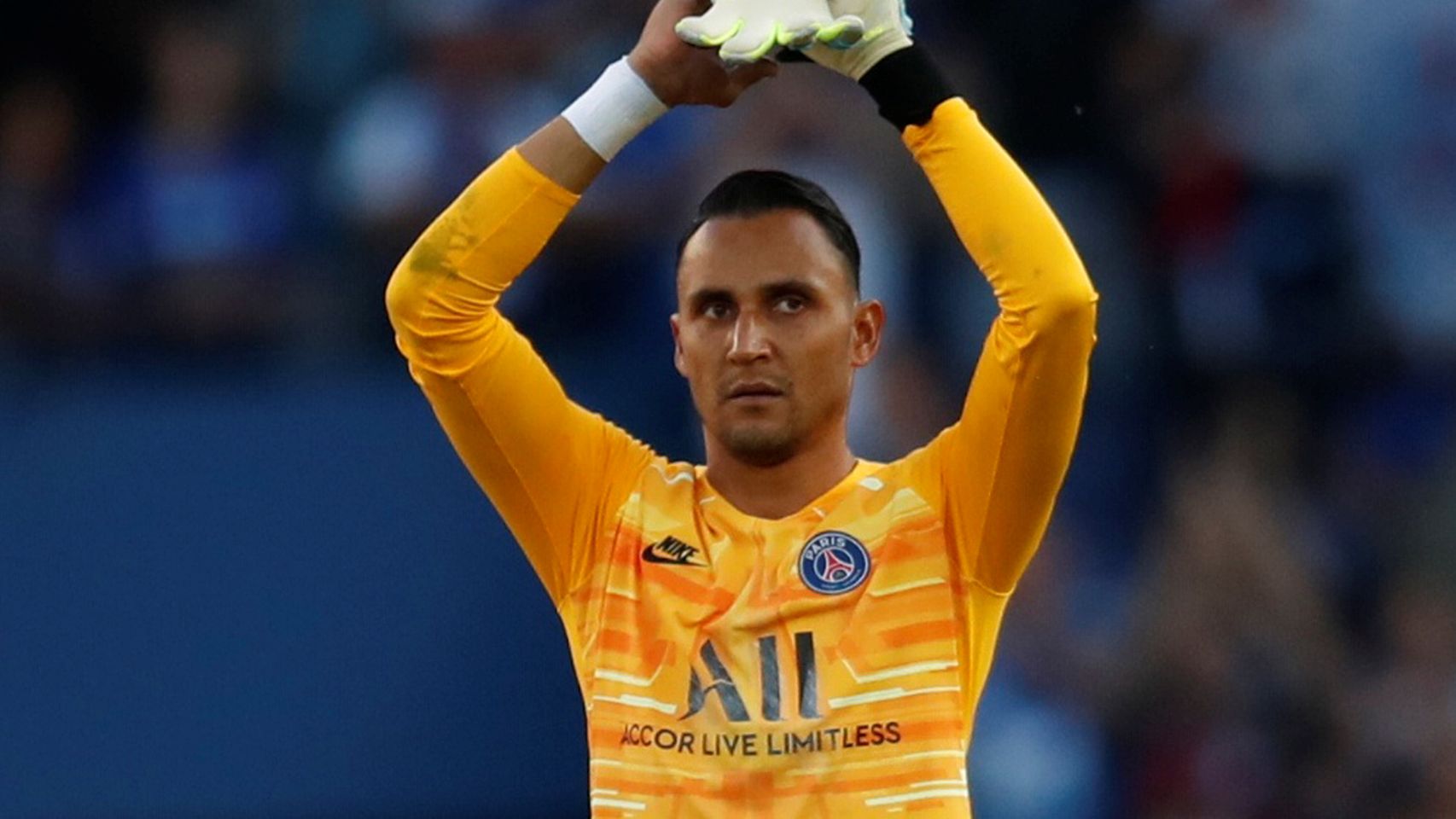 Keylor Navas, con el PSG
