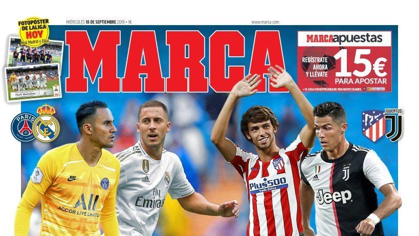 Portada MARCA (18/09/19)