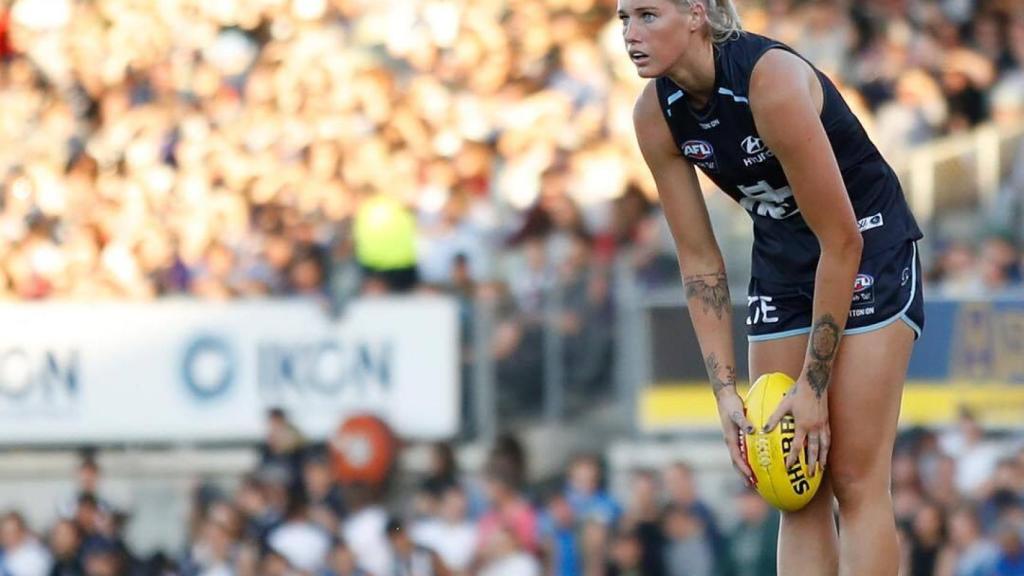 Tayla Harris, futbolista y boxeadora australiana. Foto: Instagram (@tayla_harris)