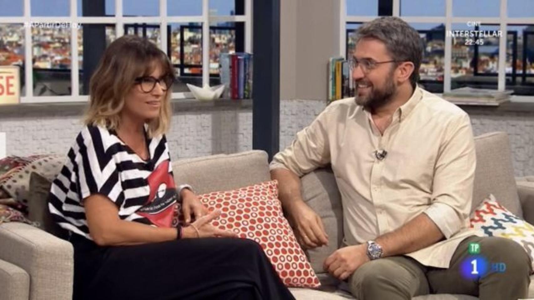 Noemí Galera y Máximo Huerta (TVE)