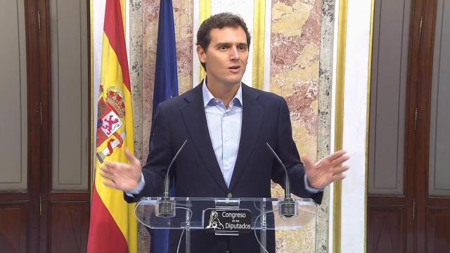 El líder de Ciudadanos, Albert Rivera