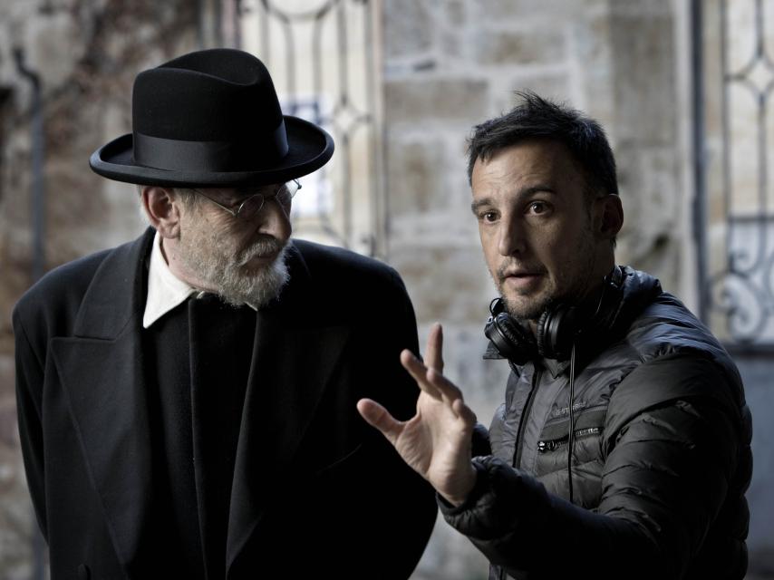 Karra Elejalde y Alejandro Amenábar.