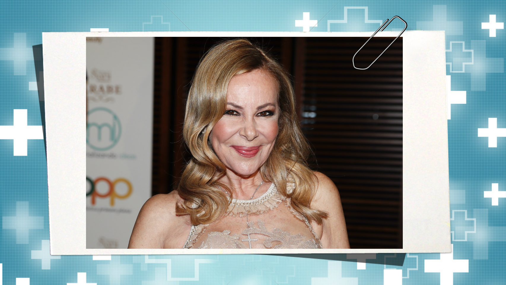 Ana Obregón en un montaje de JALEOS.