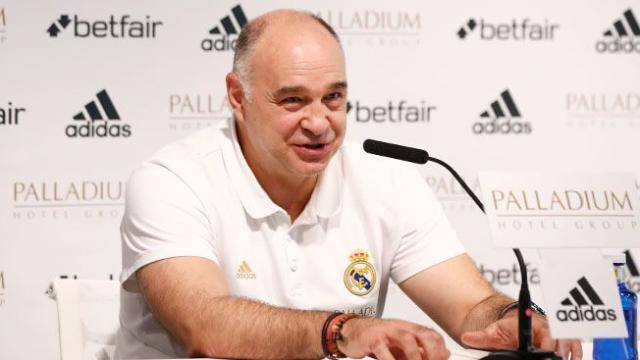 Pablo Laso, en rueda de prensa
