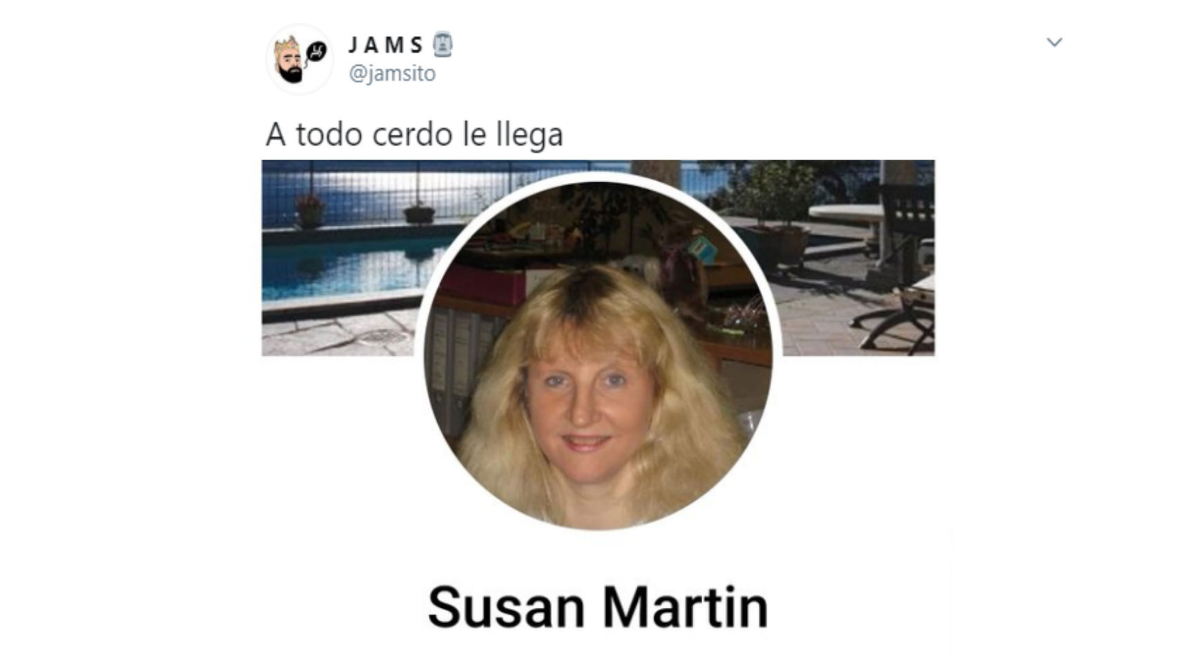 Una usuaria de Facebook cuyo nombre encaja perfectamente con uno de nuestros refranes.