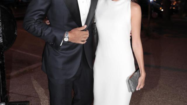 Feliciano López y Sandra Gago en una imagen de archivo.