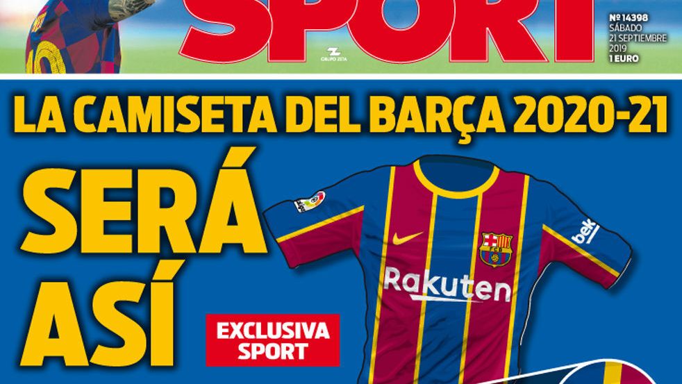 Portada Sport (21/09/19)