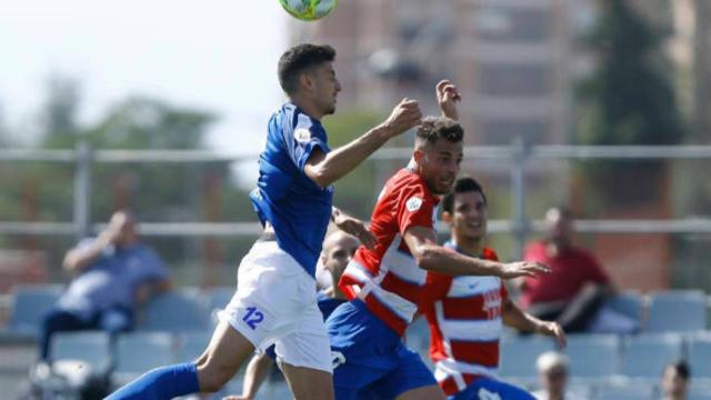El CP Villarrobledo viene de perder frente al Granada. Foto: @CanteraNazari