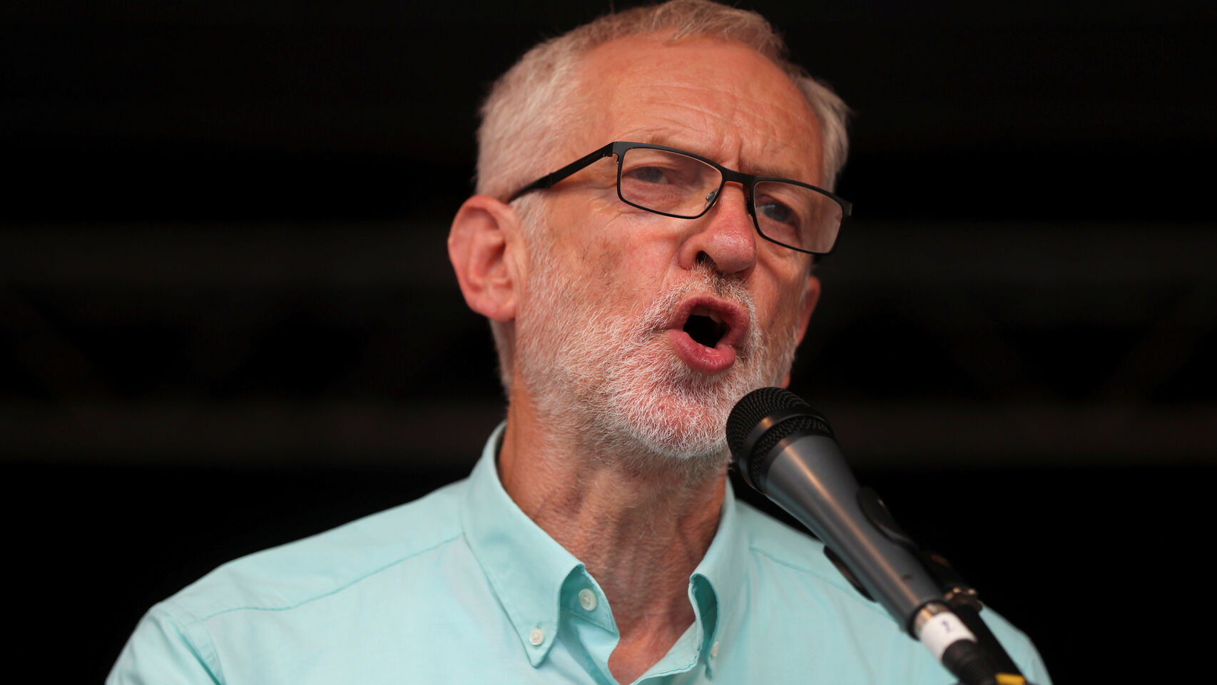 Jeremy Corbyn durante un acto del partido laborista en Londres.
