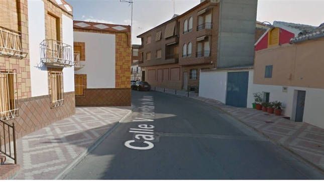 Calle en la que se ha producido el accidente. Foto: Google