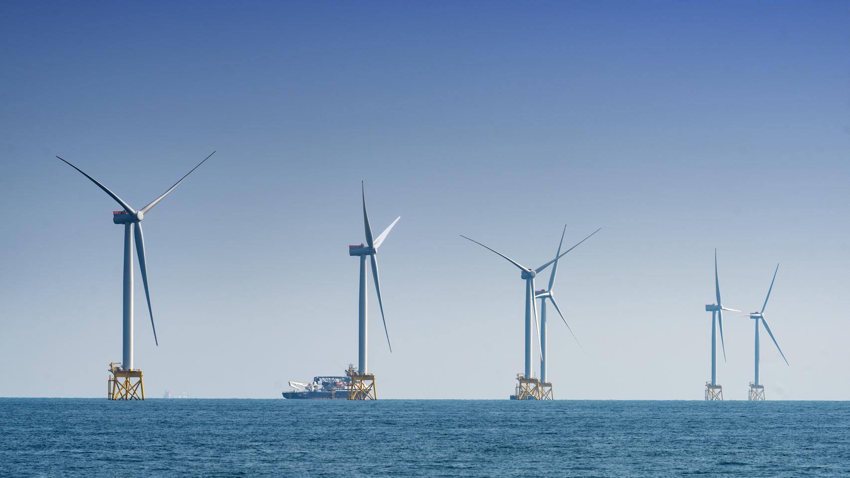 El parque eólico marino de Iberdrola en Reino Unido, East Anglia One.