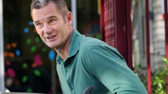 Iñaki Urdangarin, a su llegada al centro Don Orione en Pozuelo.