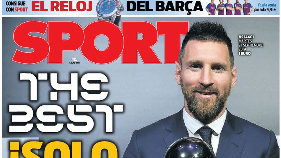 Portada Sport (24/09/19)