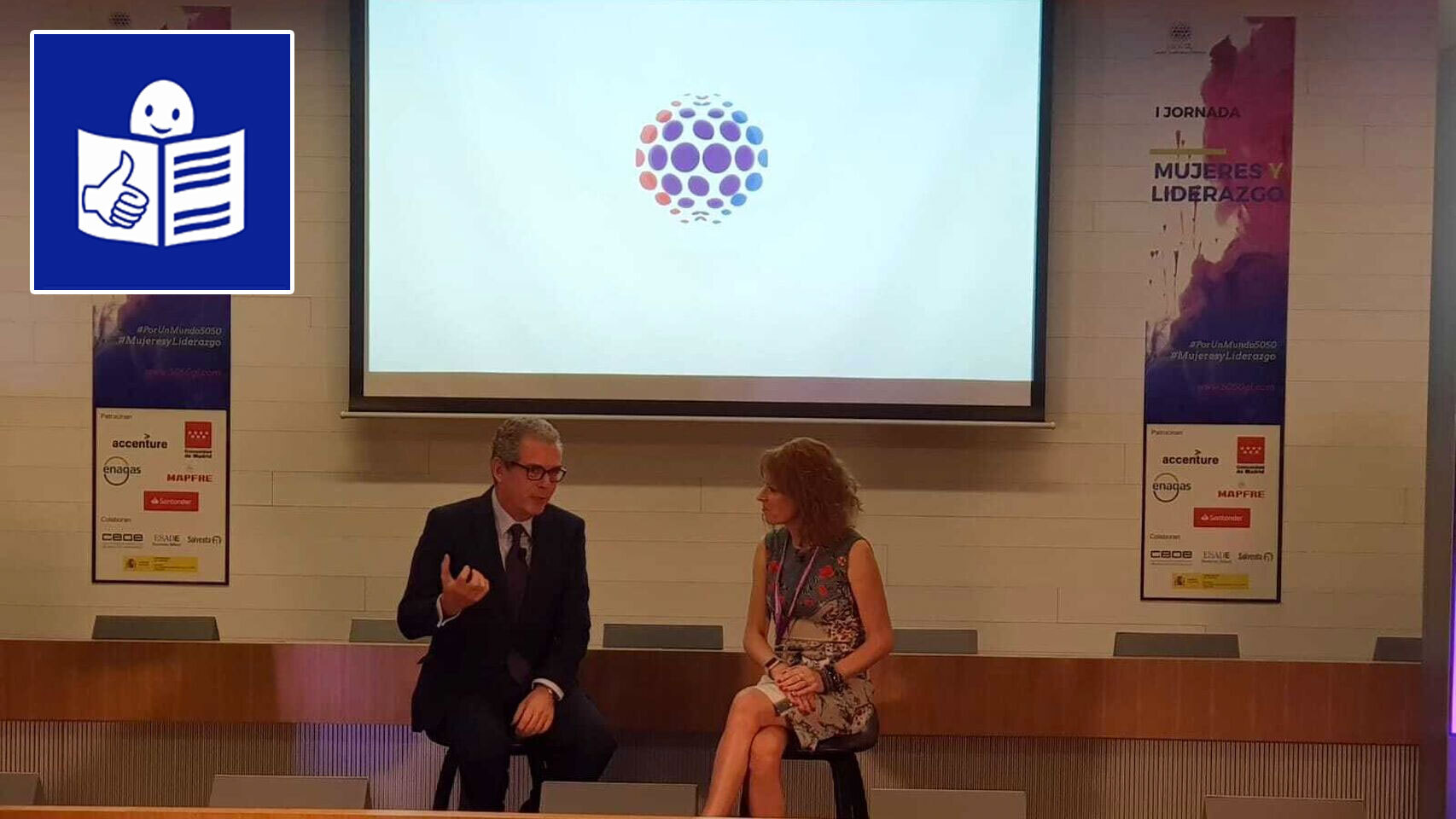 Pablo Isla en el encuentro I Jornada Mujeres y Liderazgo.
