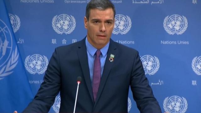 Pedro Sánchez, presidente del Gobierno en funciones.