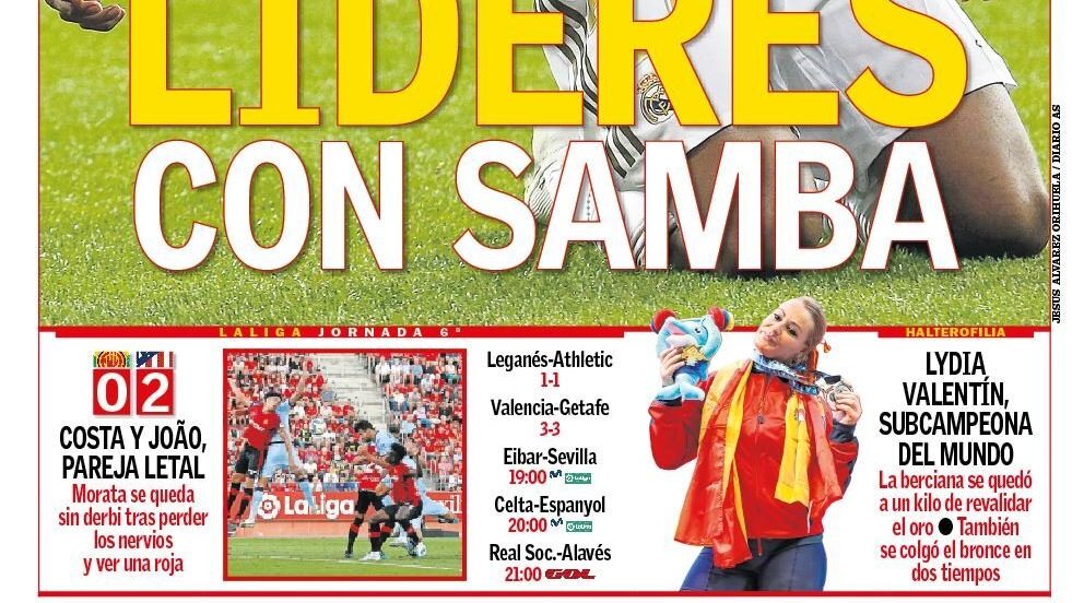 Portada de AS (26/09/2019)