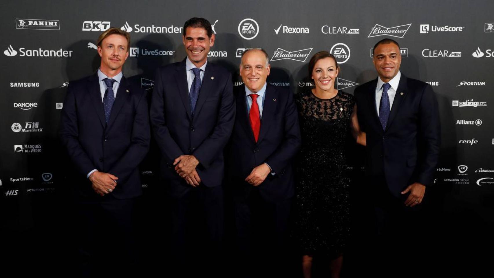 Hierro, Guti, Denilson y 'Lombi', nuevos embajadores de LaLiga
