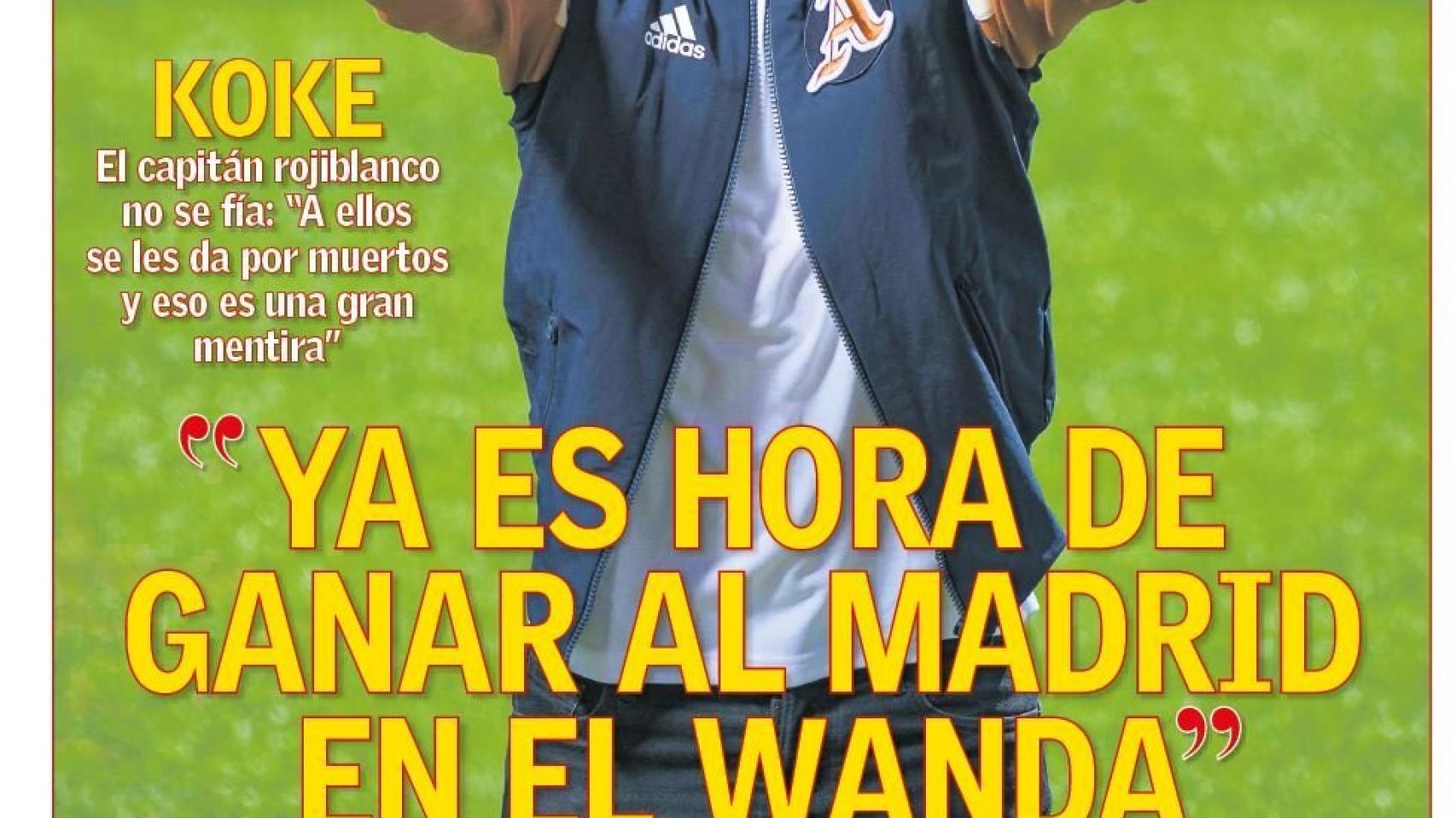 La portada del diario AS (27/09/2019)