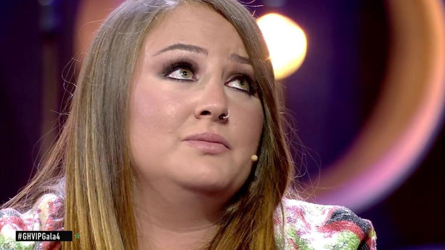 Rocío Flores ha vuelto a emocionarse hablando de su vida familiar.