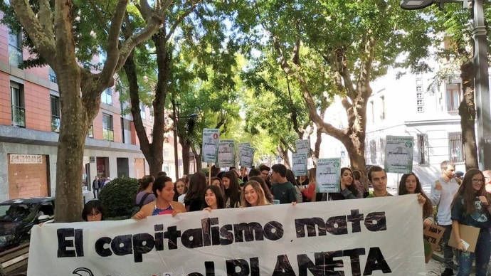 Estudiantes se manifiestan en Albacete/Sindicato de Estudiantes