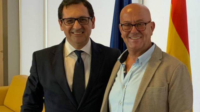 Javier Úbeda (i) y Emilio Bravo (d)
