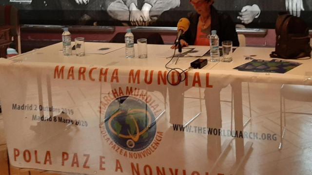 A Coruña acoge en octubre actos de la Marcha Mundial por la Paz y la No Violencia