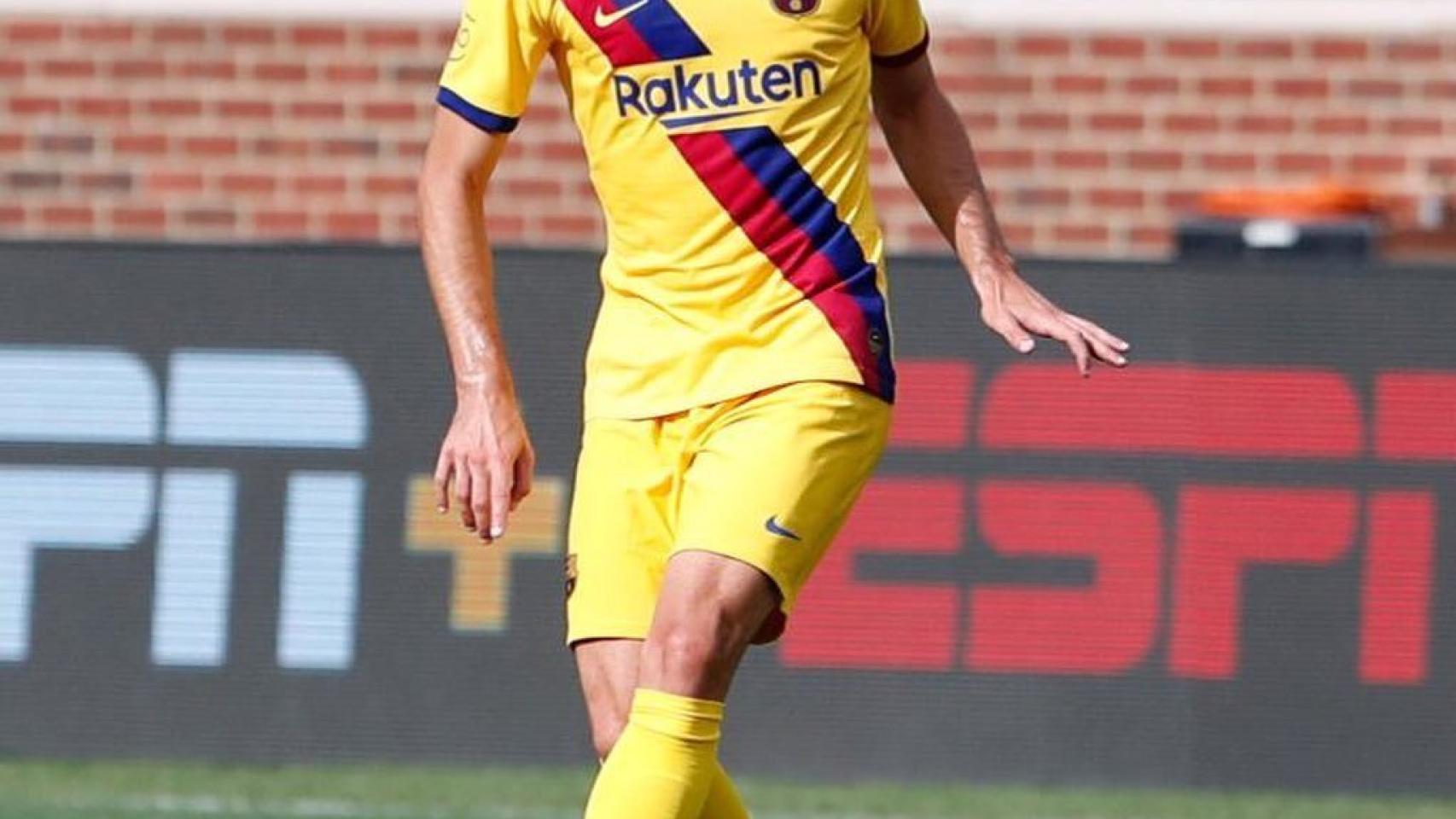 Lenglet, en un partido del Barcelona. Foto: Instagram (@clement_lenglet)