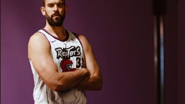 Paul Gasol con los Raptors. Foto: Instagram (@Raptors)