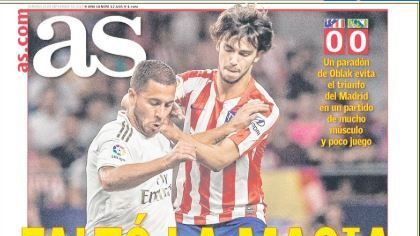 Portada de AS (29/09/19)