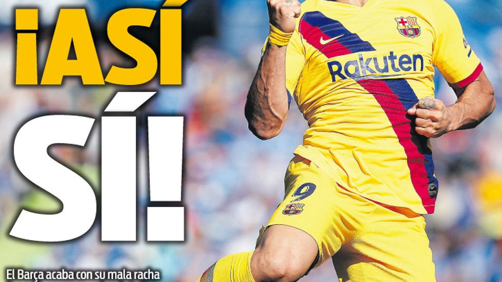 Portada SPORT (29/09/2019)