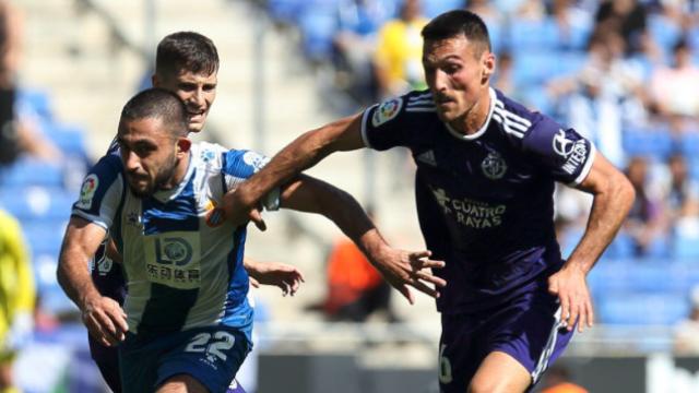 Espanyol - Valladolid. Foto: Twitter (@realvalladolid)