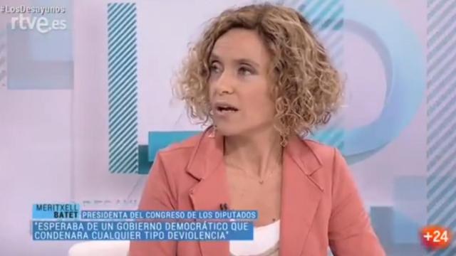 Meritxell Batet.