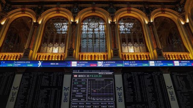 Palacio de la Bolsa de Madrid.