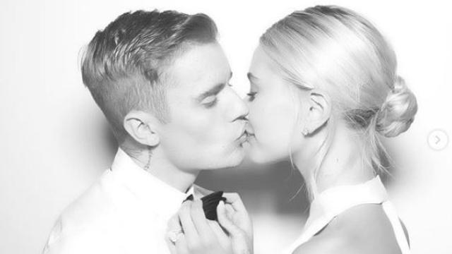 Justin Bieber y Hailey Baldwin.