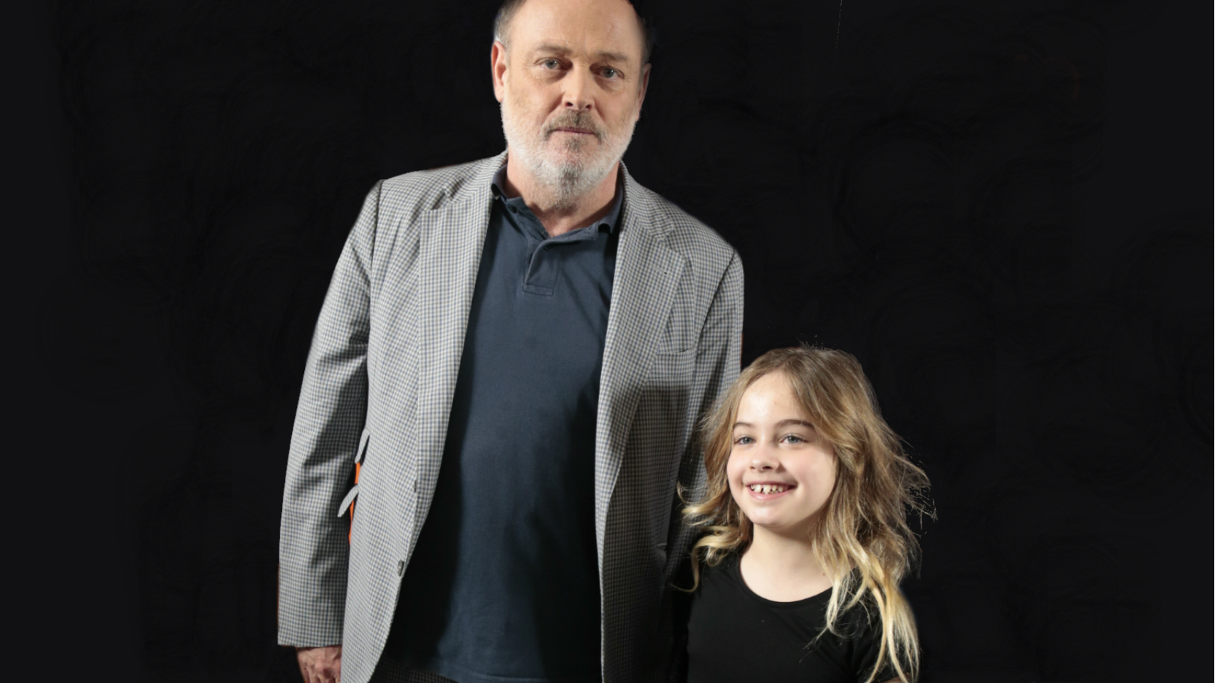 Pablo Carbonell y su hija Mafalda, dos actores de éxito.