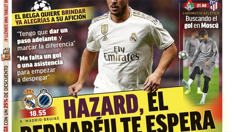 Portada MARCA (01/10/19)