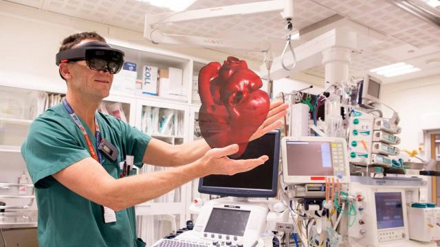 Uno de los proyectos de HoloCare, un centro de innovación noruego.