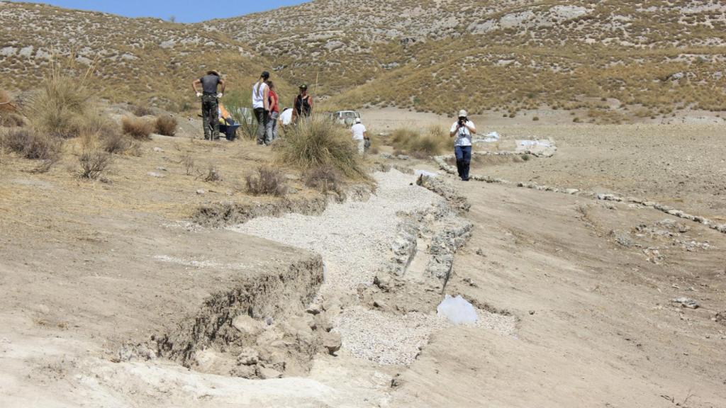 Imagen de archivo de una excavación en Caraca.