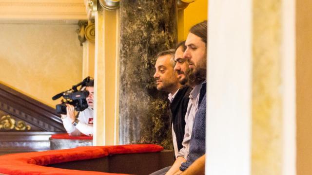 Xulio Ferreiro reaparece en el pleno de A Coruña