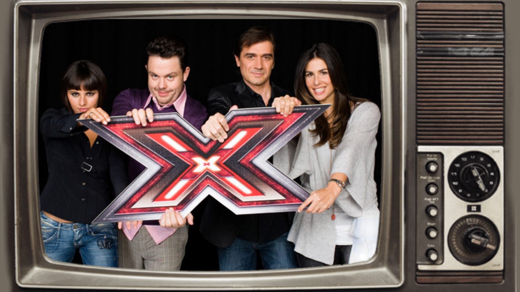 Montaje de 'Factor X'.