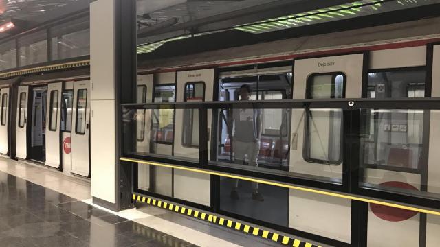 El Metro de Barcelona.