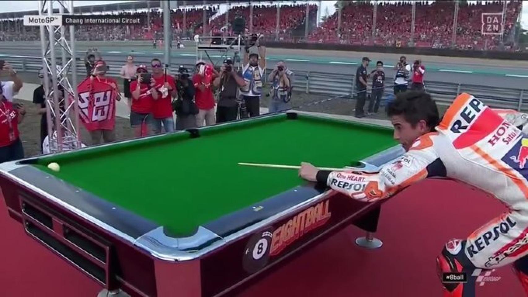 La celebración de Marc Márquez