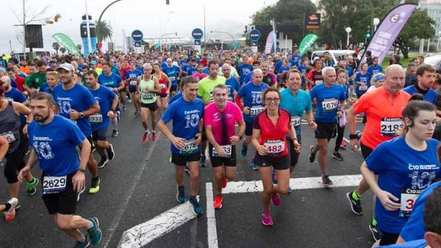 Archivo-Victoria keniata y gran ambiente en la carrera Coruña C10 de hoy
