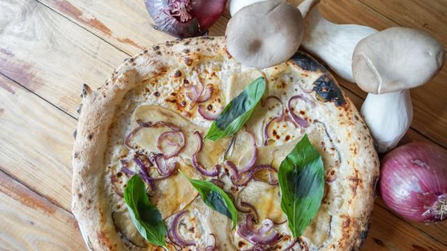 Esta pizza con boletus es nuestra nueva pizza favorita